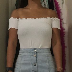 Off the shoulder top